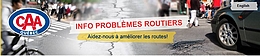 Info problèmes routiers