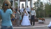 Lucha en una boda